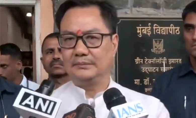 وقف ایکٹ پر سپریم کورٹ کا فیصلہ جمہوریت کیلئے خوش آئند: رجیجو