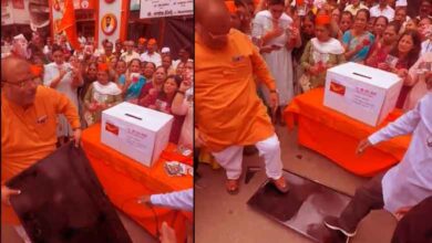 ہند۔ پاک کرکٹ میاچ کی مخالفت، ممبئی میں شیوسینکوں نے ٹی وی سیٹس توڑ ڈالے