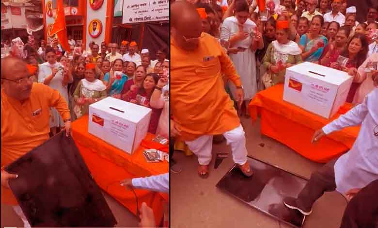 ہند۔ پاک کرکٹ میاچ کی مخالفت، ممبئی میں شیوسینکوں نے ٹی وی سیٹس توڑ ڈالے