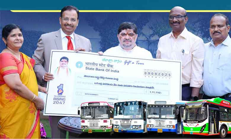 تلنگانہ آر ٹی سی کی نئی سماجی خدمت یاترادنم کا آغاز