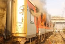 پنجاب میں امرتسر۔سہرسہ غریب رتھ ایکسپریس ٹرین میں آگ، تین جنرل کوچ متاثر