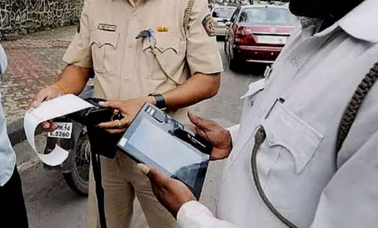 حیدرآباد: 58,895روپئے کے چالانات زیرالتوا،بائیک ضبط،ٹریفک پولیس عہدیدار حیرت زدہ