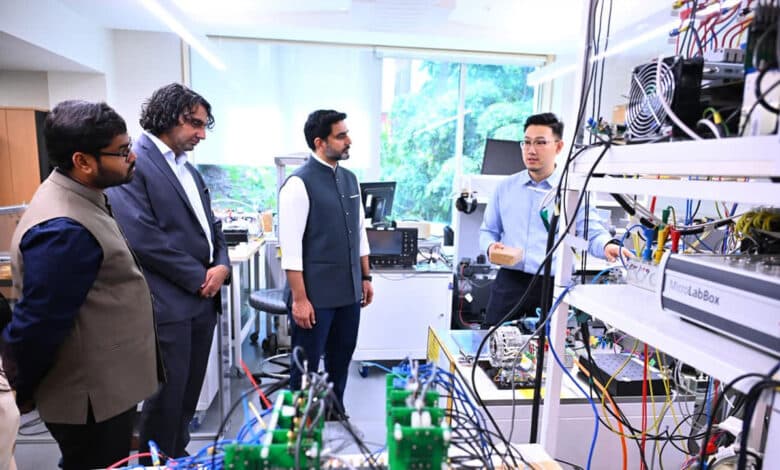 لوکیش کا رینڈوک یونیورسٹی آف نارتھ ساؤتھ ویلز کا دورہ۔اہم امور پرتبادلہ خیال