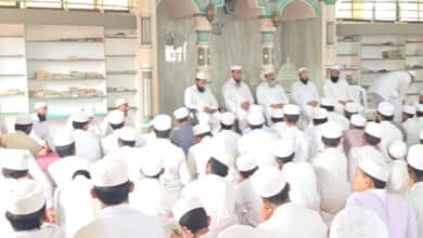 بھینسہ: حافظ پیر شبیر احمد رحمہ اللہ کے انتقال پر معہد الابرار ٹرسٹ میں تعزیتی اجلاس کا انعقاد