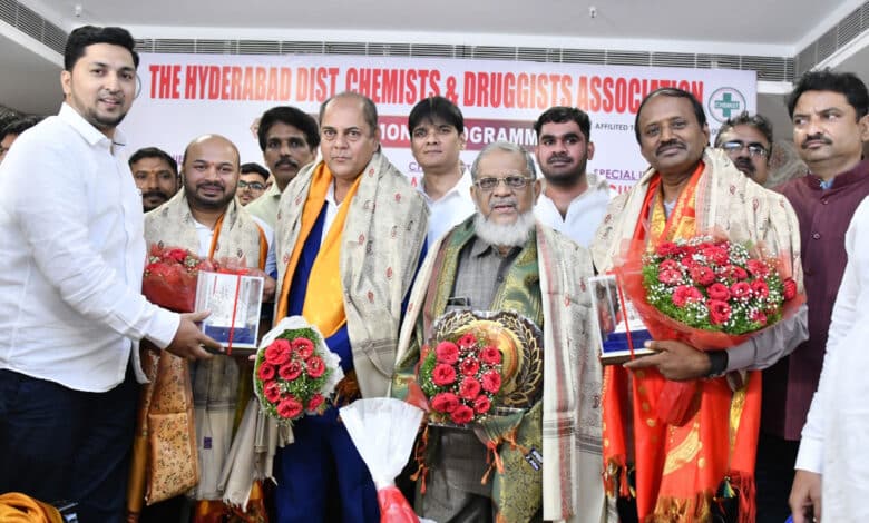 حیدرآباد میں کیمسٹس اینڈ ڈرگسٹس ایسوسی ایشن کی حلف برداری تقریب شاندار انداز میں منعقد