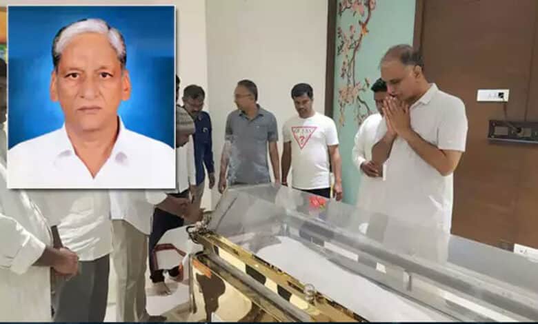 تلنگانہ کے سابق وزیرہریش راو کے والد چل بسے