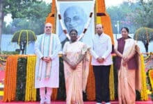 مرمو اور شاہ نے سردار پٹیل کو خراج عقیدت پیش کیا، شاہ نے رن فار یونٹی کو جھنڈی دکھائی