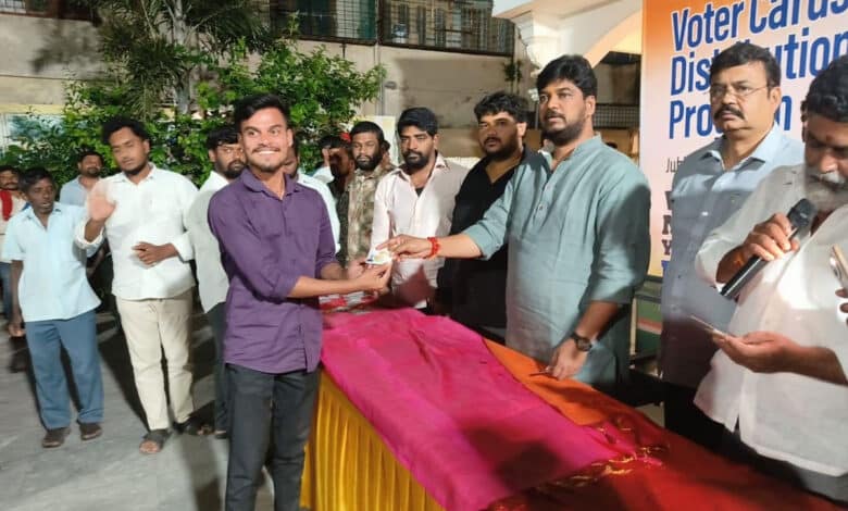 حیدرآباد: کانگریس لیڈرنوین یادو کے خلاف فوجداری معاملہ درج