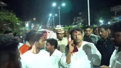 تلنگانہ کے وزیرسریدھربابو نے حادثہ میں زخمی شخص کی اسپتال منتقلی کو یقینی بنایا