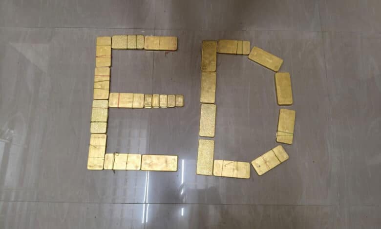 ای ڈی نے ایم ایل اے کے سی ویریندر سے 40 کلو سونا ضبط کیا