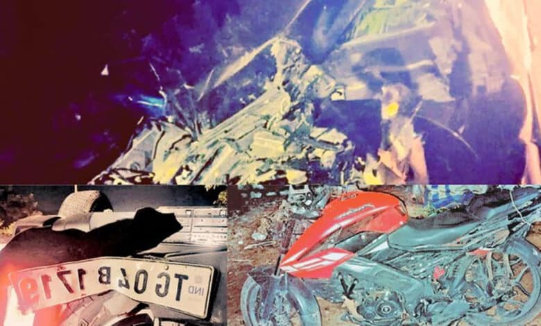 حیدرآباد: حالت نشہ میں گاڑی چلانے کے دوران کار دوسری گاڑیوں سے ٹکراگئی۔6افرادشدیدزخمی