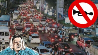 حیدرآباد میں ٹریفک کے دوران ہارنوں کی گونج بڑی اذیت