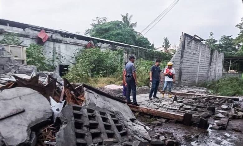 فلپائن کے سریگاؤ ڈیل نورٹے صوبے میں 6.2 شدت کا زلزلہ