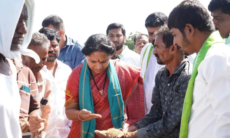 کریم نگر: مونتھا طوفان سے متاثرہ کسانوں کی حالت زار پر تشویش