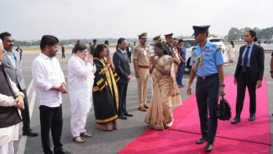 صدرجمہوریہ دروپدی مرمو کا دو روزہ حیدرآباد دورہ مکمل، اے پی کے پٹاپرتی روانگی