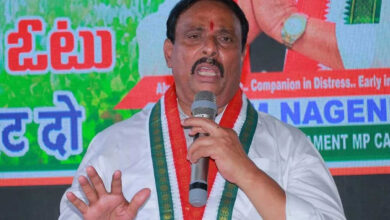 ڈی ناگیندر کا اسپیکر تلنگانہ اسمبلی کومکتوب، نااہلی کی درخواست پر نوٹس کا جواب دینے مہلت دینے کی خواہش