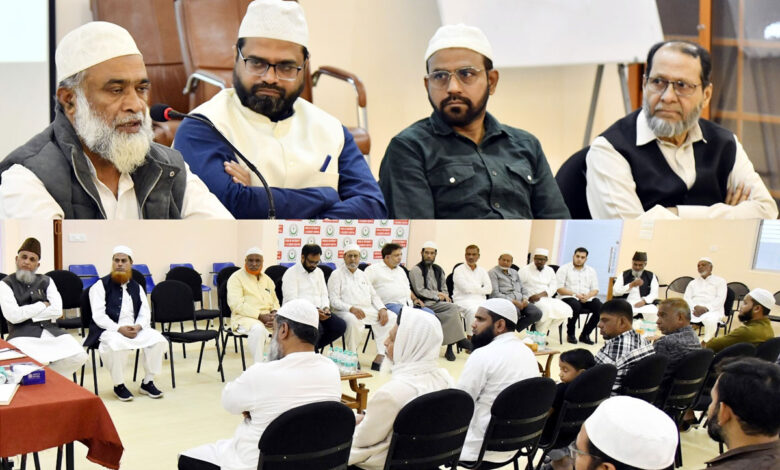 مساجد کو تربیت اور تعمیرِ امّت کا مرکز بنایا جائے، مولانا محمود خاں عمری کا زور