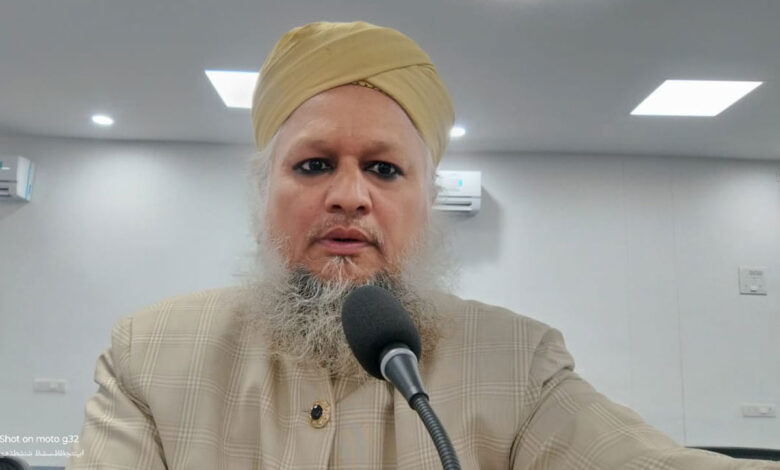 دعا اللہ کی قربت کا دروازہ، مومن کا ہتھیار ہے: مولانا صابر پاشاہ قادری