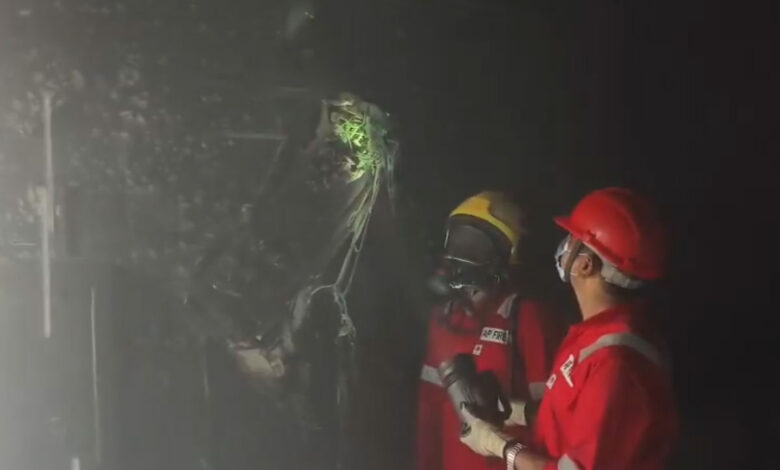 اے پی کے وشاکھاپٹنم کے کنگ جارج اسپتال میں آگ لگنے کا واقعہ