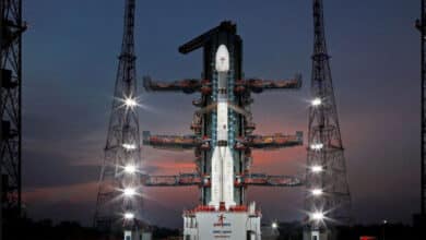 اسرو 4,400 کلووزنی مواصلاتی سٹلائٹ کو اتوار کو خلا میں چھوڑے گا