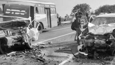 کرناٹک میں سڑک حادثہ۔تلنگانہ کے تین افرادہلاک