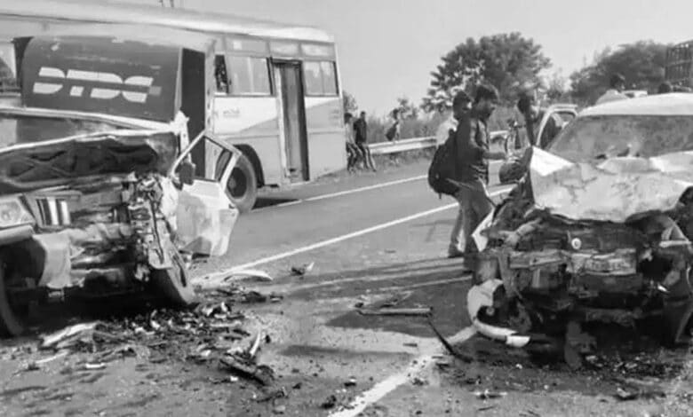 کرناٹک میں سڑک حادثہ۔تلنگانہ کے تین افرادہلاک