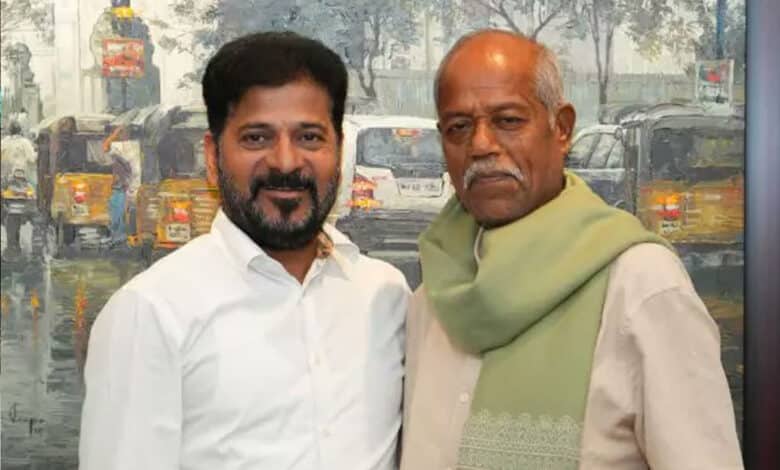 تلگو کے مشہور شاعر وادیب اندے سری چل بسے، وزیراعلی تلنگانہ کاخراج