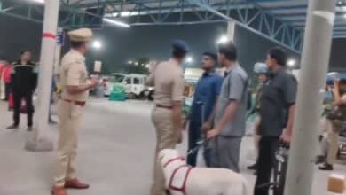 دہلی دھماکہ کے بعد ورنگل ریلوے اسٹیشن پر سخت سیکوریٹی چیکنگ