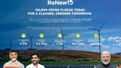 آندھرا پردیش میں رینیو کمپنی کے 82 ہزار کروڑ روپے کی سرمایہ کاری کا اعلان