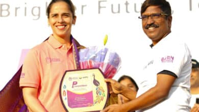 انکُرا ہاسپیٹلز کا پری میتھون 2025 کا آغاز، سائنا نہوال نے حیدرآباد میں واکاتھون کی قیادت کی