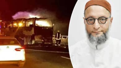 مدینہ بس حادثہ میں 42 حیدرآبادی عمرہ زائرین جاں بحق، اسدالدین اویسی کا اظہارغم وافسوس