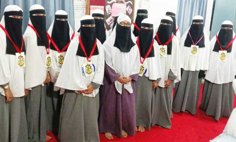 جامعہ راحت عالم للبنات میں کامیاب حافظات کے اعزاز میں تہنیتی تقریب کا انعقاد