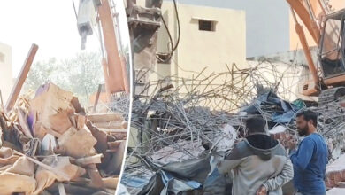 شاستری پورم میں حائیڈرا کی بڑی کارروائی، بم رکن الدولہ لیک بفر زون میں دوبارہ غیر قانونی تعمیرات کا انہدام