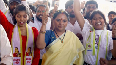 مسائل کی یکسوئی کے بجائے سیاسی کیسس بنانا کانگریس اور بی جے پی کا وطیرہ: کویتا