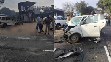 معین آباد میں ہولناک سڑک حادثہ؛ دو افراد ہلاک، کئی زخمی