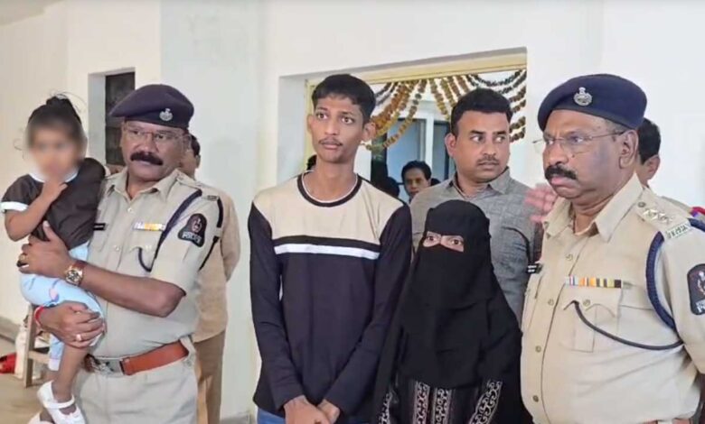 گولکنڈہ میں اغوا کا سنسنی خیز کیس حل، سابق میاں بیوی گرفتار — بچی والدین کے حوالے