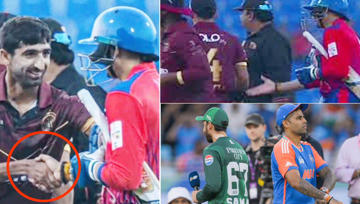 ہربھجن سنگھ کا پاکستانی کھلاڑی شاہنواز دہانی سے ہاتھ ملانے کا ویڈیو وائرل، سوشل میڈیا پر مچا ہنگامہ