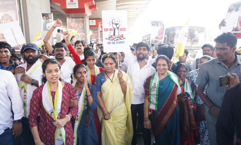 کوکٹ پلی میں کویتا کا پُرتپاک استقبال، جاگرتی مہم کو ملی نئی رفتار