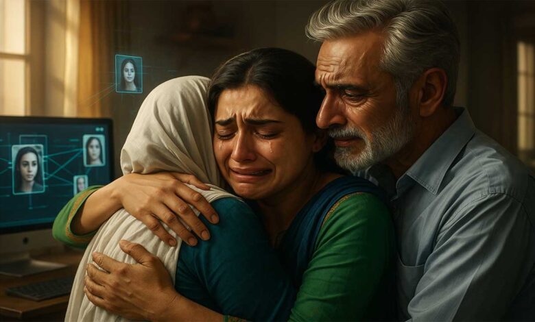 اے آئی کا کمال، پاکستان میں 17 سال بعد لاپتہ لڑکی اپنے والدین سے دوبارہ مل گئی