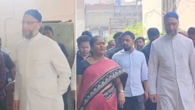 اسدالدین اویسی کا قلی قطب شاہ گورنمنٹ کالج کا دورہ، فاکس کان نے کالج کو اپنانے کی خواہش ظاہر کی