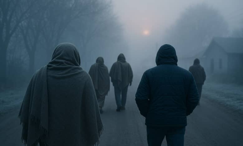 حیدرآباد میں سردی کی لہر میں اضافہ، سڑکوں پر کہر کی دبیز چادر بچھ گئی، کئی علاقوں میں درجہ حرارت سنگل ڈیجٹ