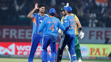 ہندوستان نے جنوبی افریقہ کو سات وکٹوں سے شکست دے دی