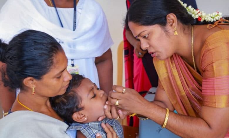 اے پی: 54 لاکھ سے زائد بچوں کو پولیوخوراک پلائی گئی