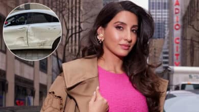 بالی ووڈ اداکارہ نورا فتحی سڑک حادثہ کا شکار