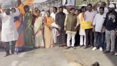 بنگلہ دیش میں ہندووں پرحملے،تلنگانہ کے نلگنڈہ ضلع میں وی ایچ پی کا احتجاج