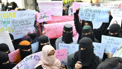 حیدرآباد میں طلبہ کا بہار کے وزیراعلیٰ کے خلاف مارچ، معافی یا استعفے کا مطالبہ