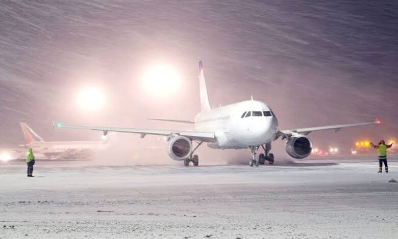 امریکہ میں 1500 سے زائد پروازیں منسوخ