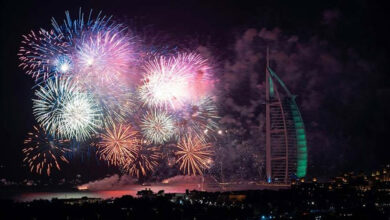 متحدہ عرب امارات: نئے سال کے پہلے دن عام تعطیل اور تقاریب کا اعلان