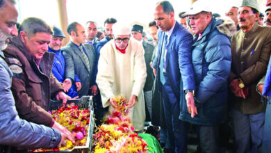 عمر عبداللہ کا شیخ محمد عبداللہ کو ان کے 120 ویں یوم پیدائش پر خراج عقیدت