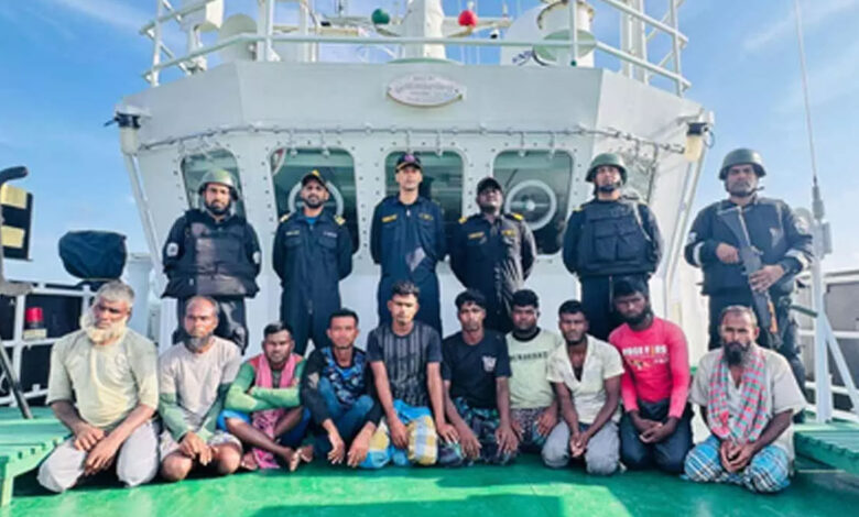 اے پی: ہندوستانی آبی حدود میں داخل 13بنگلہ دیشی ماہی گیرزیرحراست